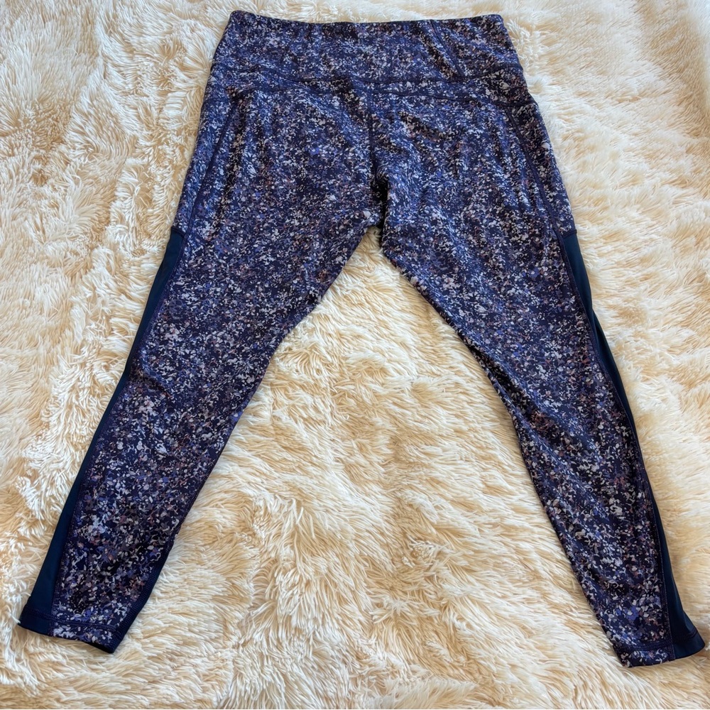 Athleta Rainier Printed Mesh Tight Athletic Leggings size 2X - Picture 6 of 10